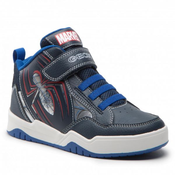 Sneakers GEOX - J Perth B. C J267RC 05411 C0735 S Navy/Red Sneakers GEOX - J Perth B. C J267RC 05411 C0735 S Navy/Red