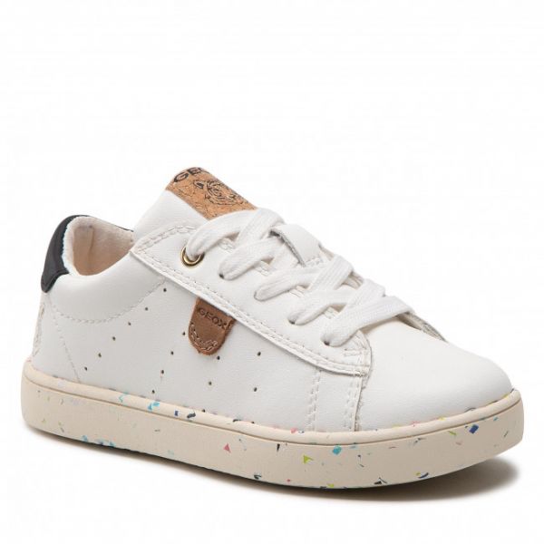 Sneakers GEOX - J Kathe G. A J26EUA 0002H C1000 S White Sneakers GEOX - J Kathe G. A J26EUA 0002H C1000 S White