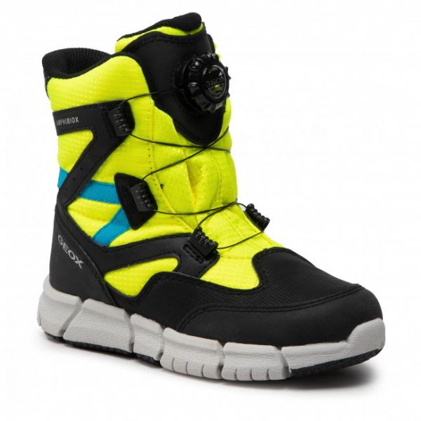Stivali da neve Geox - J Flexyper B.B Abx D J269XD 0FU50 C2H9B S Fluo Yellow/Black Stivali da neve Geox - J Flexyper B.B Abx D J269XD 0FU50 C2H9B S Fluo Yellow/Black