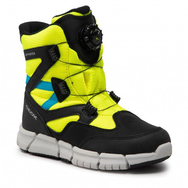 Stivali da neve Geox - J Flexyper B.B Abx D J269XD 0FU50 C2H9B S Fluo Yellow/Black