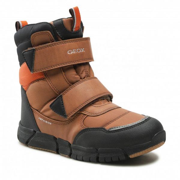 Stivali da neve Geox - J Flexyper B.B Abx C J169XC 0FUME C0202 S Brown/Black Stivali da neve Geox - J Flexyper B.B Abx C J169XC 0FUME C0202 S Brown/Black