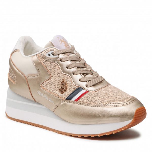 Sneakers U.S. POLO ASSN. - Sylvi001A SYLVI001W/2YT1 Gol Sneakers U.S. POLO ASSN. - Sylvi001A SYLVI001W/2YT1 Gol