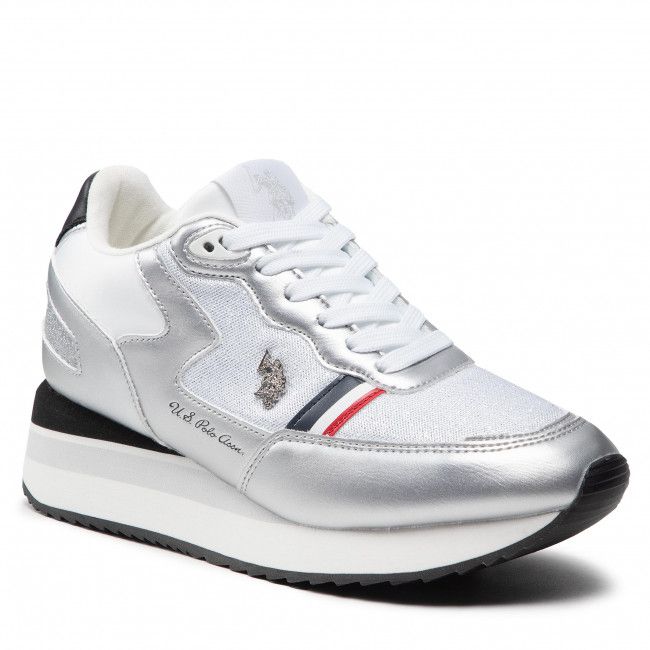 Sneakers U.S. POLO ASSN. - Sylvi001 SYLVI001W/AHT1 Sil