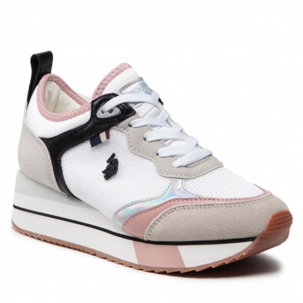 Sneakers U.S. POLO ASSN. - Sylvi002 SYLVI002W/2YT1 Whi Sneakers U.S. POLO ASSN. - Sylvi002 SYLVI002W/2YT1 Whi