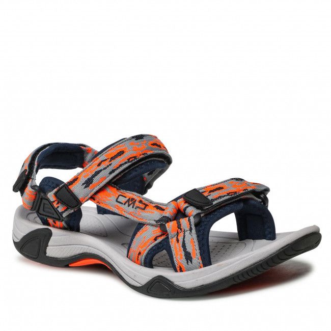 Sandali CMP - Kids Hamal Hiking Sandal 38Q9954J Antracite/F.Orange 34UL