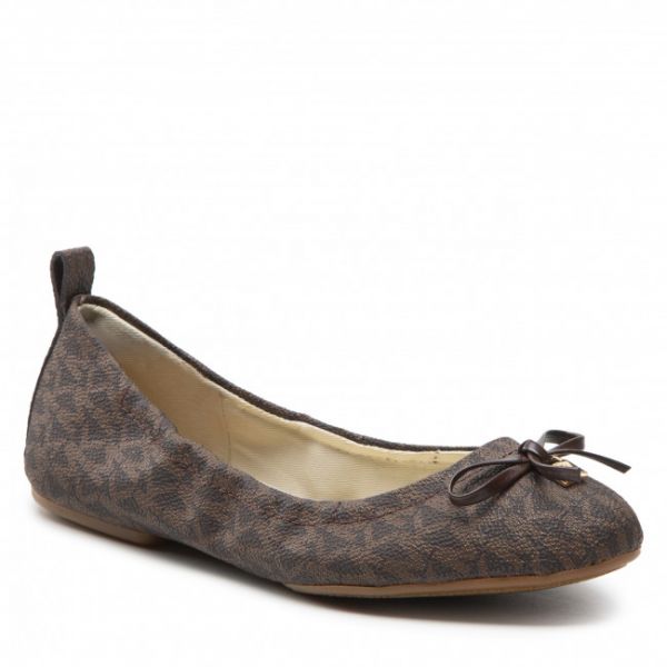 Ballerine MICHAEL MICHAEL KORS - Juliette Flat 40S2JTFP1B Brown Ballerine MICHAEL MICHAEL KORS - Juliette Flat 40S2JTFP1B Brown