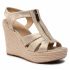 Espadrillas MICHAEL MICHAEL KORS - Berkley Wedge 40S9BRMS3D Pale Gold