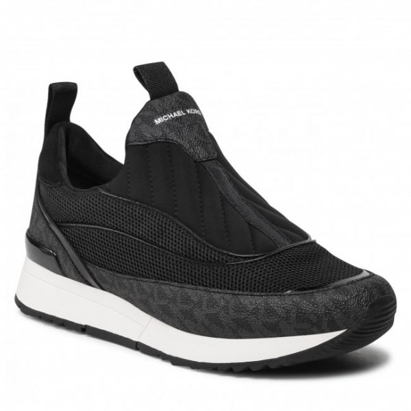 Sneakers MICHAEL MICHAEL KORS - Allie Stride Slip On 43S2ALFP3D Black Sneakers MICHAEL MICHAEL KORS - Allie Stride Slip On 43S2ALFP3D Black