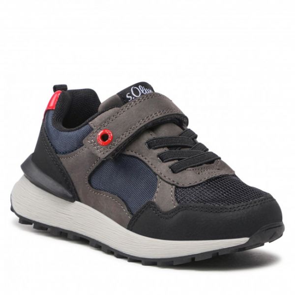 Sneakers S.OLIVER - 5-43100-39 Dk Grey Comb 258 Sneakers S.OLIVER - 5-43100-39 Dk Grey Comb 258