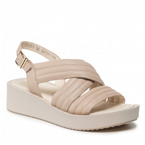 Sandali NESSI - 22203 Beż 122