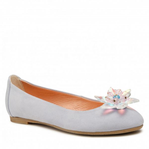 Ballerine BALDACCINI - 1631000 Błękit Zamsz Ballerine BALDACCINI - 1631000 Błękit Zamsz
