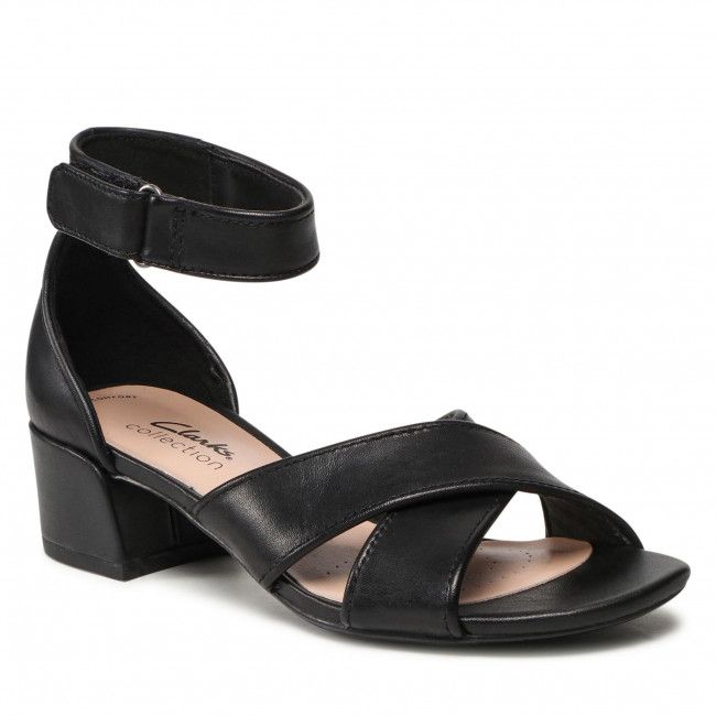 Sandali CLARKS - Caroleight Rise 261648614 Black Leather