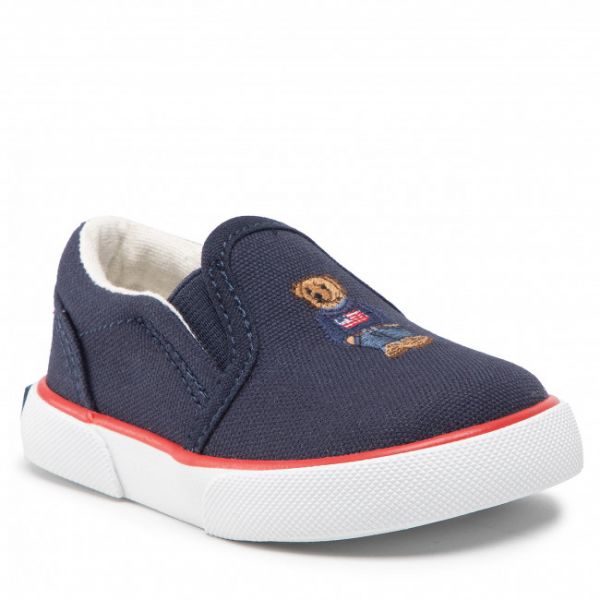 Scarpe sportive POLO RALPH LAUREN - Bal Harbour II Bear RF103408 Navy/Red Scarpe sportive POLO RALPH LAUREN - Bal Harbour II Bear RF103408 Navy/Red