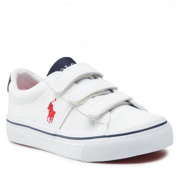 Scarpe sportive POLO RALPH LAUREN - Sayer Ez RF103551 S White/Navy/Red Scarpe sportive POLO RALPH LAUREN - Sayer Ez RF103551 S White/Navy/Red
