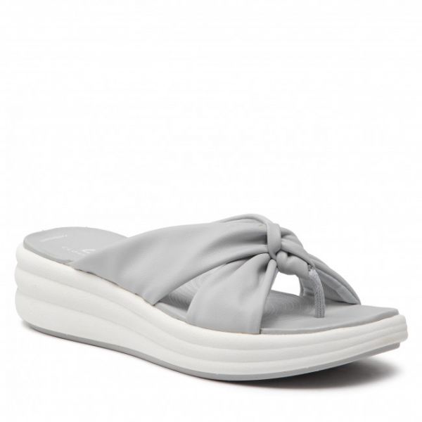 Infradito CLARKS - Drift Ave 261662604 Light Grey