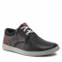 Scarpe basse Clarks - Gereld Lace 261646507 Black Leather