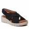 Sandali CLARKS - Un Karely Sun 261414484 Black Nubuck
