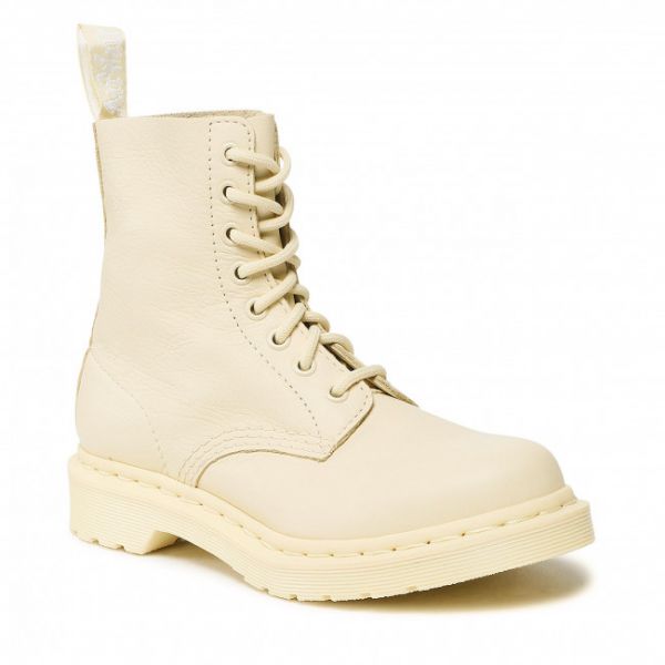 Anfibi DR. MARTENS - 1460 Pascal 27580282 Toile Creme