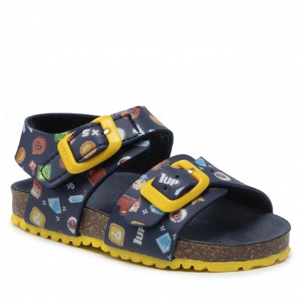 Sandali Garvalin - 222662-A M Azul Marino Y Multicolor Sandali Garvalin - 222662-A M Azul Marino Y Multicolor