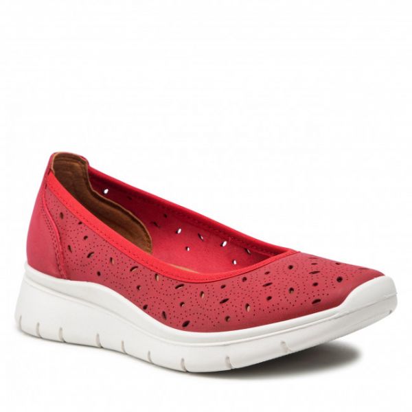 Scarpe basse IMAC - 155330 Red/Beige 03316/013