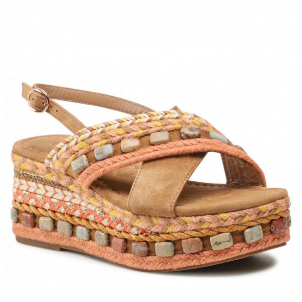 Espadrillas ALMA EN PENA - V22191 Suede Camel