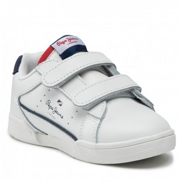 Sneakers Pepe Jeans - Lambert Classic Boy PBS30514 White 800 Sneakers Pepe Jeans - Lambert Classic Boy PBS30514 White 800