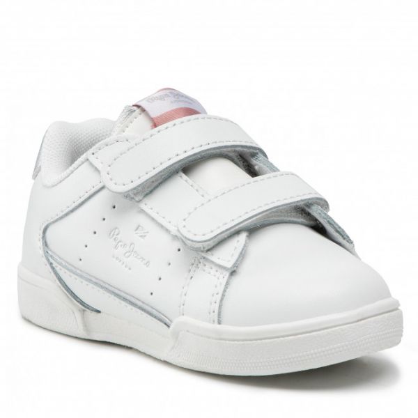 Sneakers PEPE JEANS - Lambert Classic Girl PGS30531 White 800 Sneakers PEPE JEANS - Lambert Classic Girl PGS30531 White 800