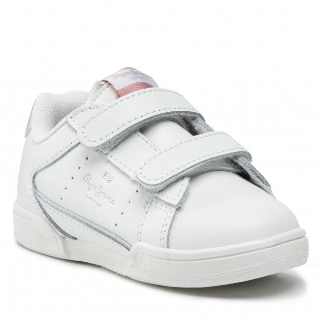 Sneakers PEPE JEANS - Lambert Classic Girl PGS30531 White 800