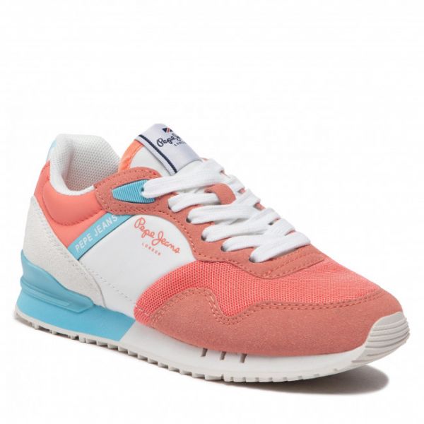 Sneakers Pepe Jeans - London One G PGS30537 Light Coral 169 Sneakers Pepe Jeans - London One G PGS30537 Light Coral 169