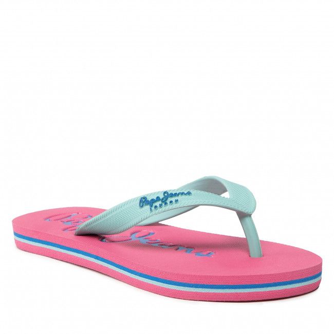 Infradito Pepe Jeans - Bay Beach Brand G PGS70048 Aqua 508