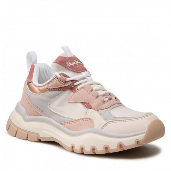 Sneakers PEPE JEANS - Banksy Light PLS31345 Nude 311 Sneakers PEPE JEANS - Banksy Light PLS31345 Nude 311