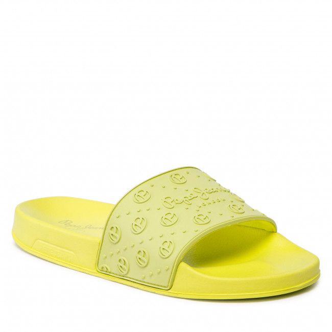 Ciabatte PEPE JEANS - Slider Sport PLS70107 Acid Green 628