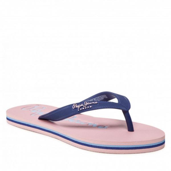 Infradito PEPE JEANS - Bay Beach Brand W PLS70124 Navy 595