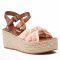 Espadrillas PEPE JEANS - Witney Knot PLS90553 Peach 118