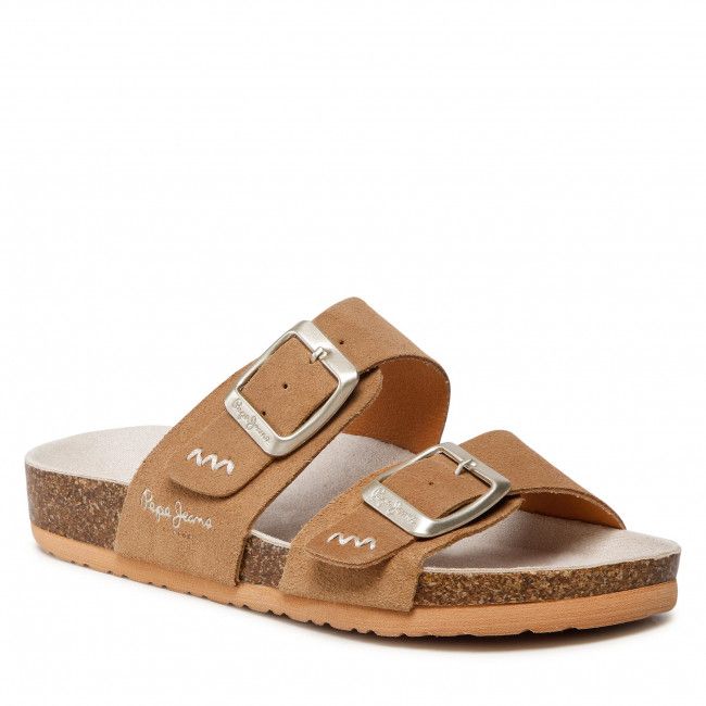 Ciabatte PEPE JEANS - Oban Basic PLS90564 Tobacco 859