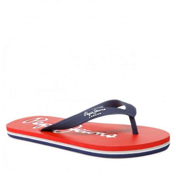 Infradito Pepe Jeans - Bat Beach Brand M PMS70110 Red 255