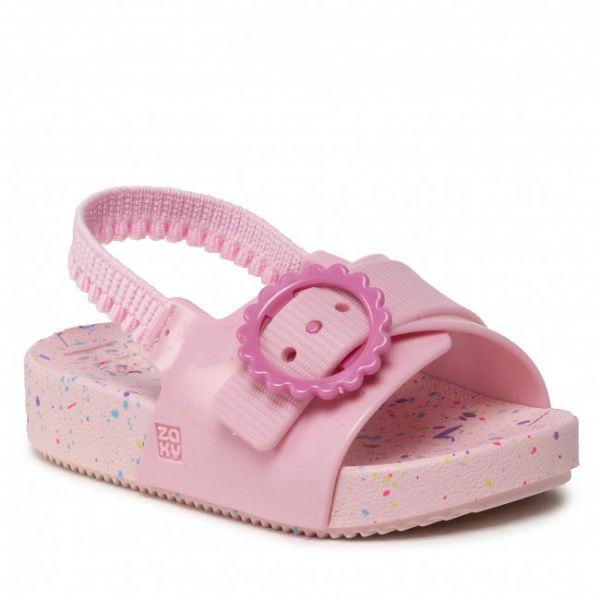 Sandali ZAXY - Nina Flor Slide Baby 18430 Róż 90163 JJ385023 Sandali ZAXY - Nina Flor Slide Baby 18430 Róż 90163 JJ385023