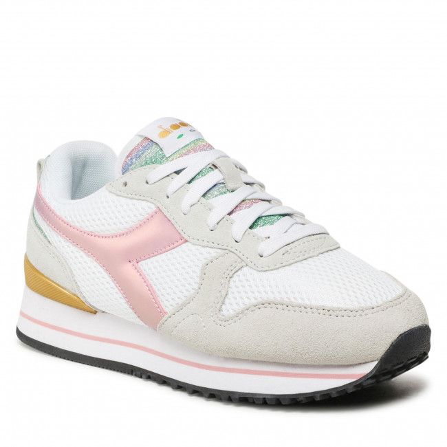 Sneakers DIADORA - Olympia Platform Glitter Rainbow Wn 101.178330 01 C3113 White/Pink Lady