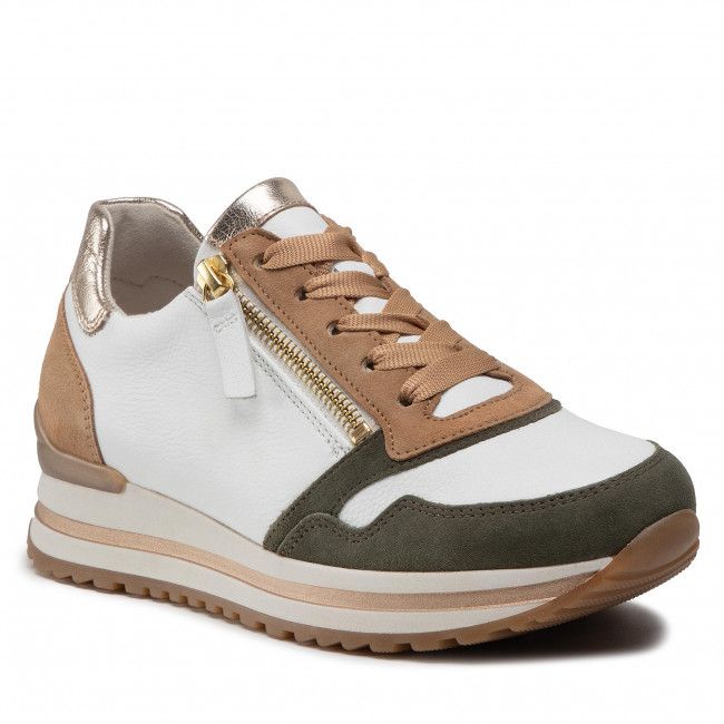 Sneakers GABOR - 86.528.55 Weis/Oliv/Cara