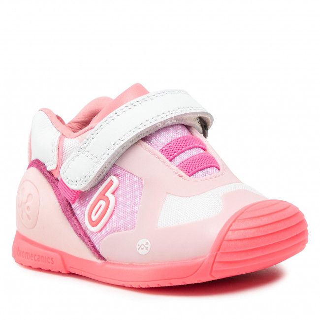 Sneakers Biomecanics - 222133-A Blanco Y Fucsia