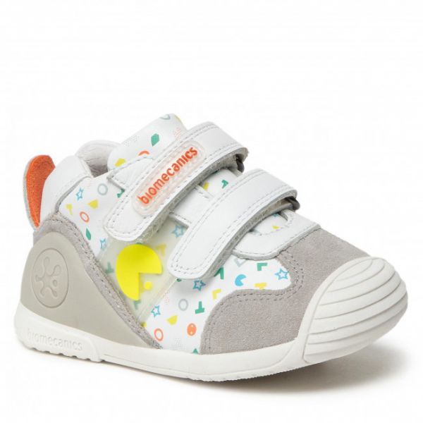 Sneakers Biomecanics - 222159-A Blanco Y Pac Baby Sneakers Biomecanics - 222159-A Blanco Y Pac Baby