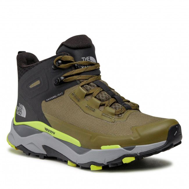 Scarpe da trekking The North Face - Vectiv Exokoris Mid Futurelight NF0A4T2UWMB-070 Military Olive/Tnf lack