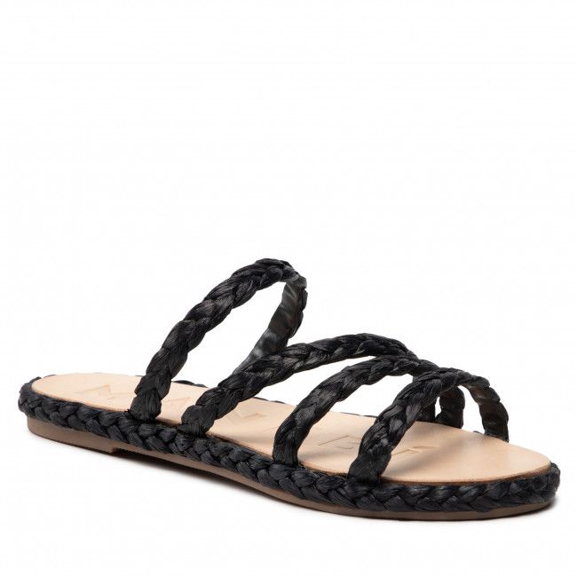 Espadrillas MANEBI - Rope Sandals S 3.7 Y0 Black Raffia Rope