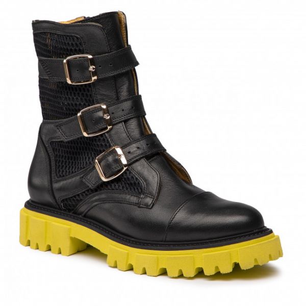 Tronchetti SIMEN - 5040A Czarny/Żółty Tronchetti SIMEN - 5040A Czarny/Żółty