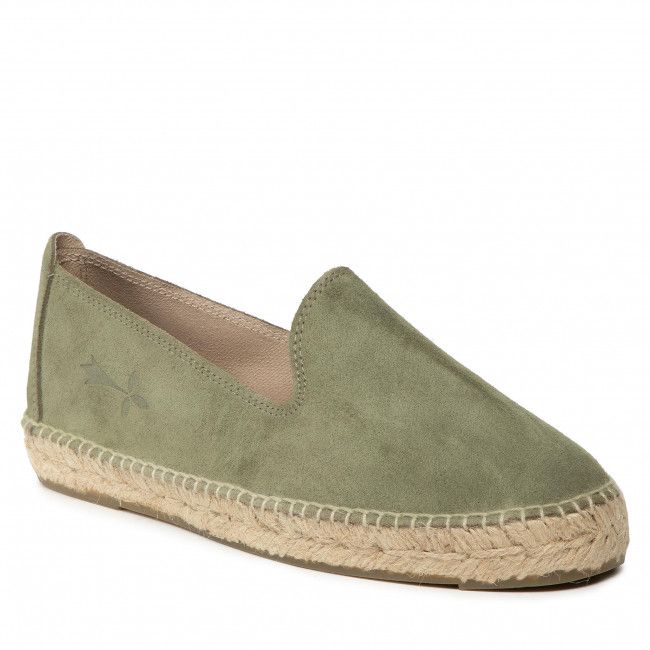 Espadrillas MANEBI - Slippers M M 2.7 C0 Military Green Suede