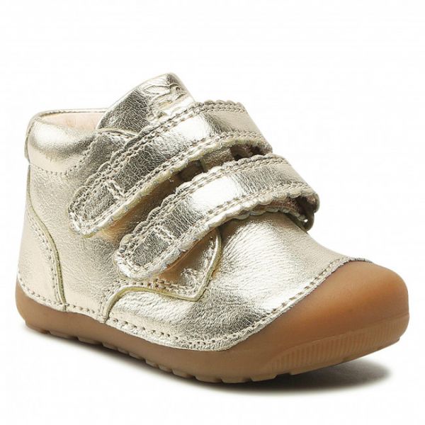 Polacchi Bundgaard - Petit Velcro Blonde BG101164 Champagne 302 Polacchi Bundgaard - Petit Velcro Blonde BG101164 Champagne 302