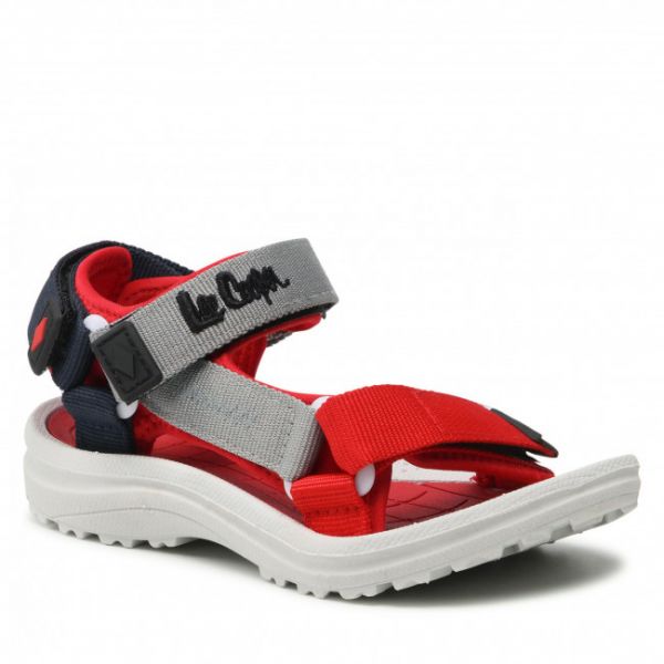 Sandali Lee Cooper - LCW-22-34-0957K Red/Grey/Navy Sandali Lee Cooper - LCW-22-34-0957K Red/Grey/Navy