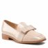 Loafers SAGAN - 4713 Beżowy Lakier