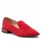 Loafers SAGAN - 4721 Czerwony Welur