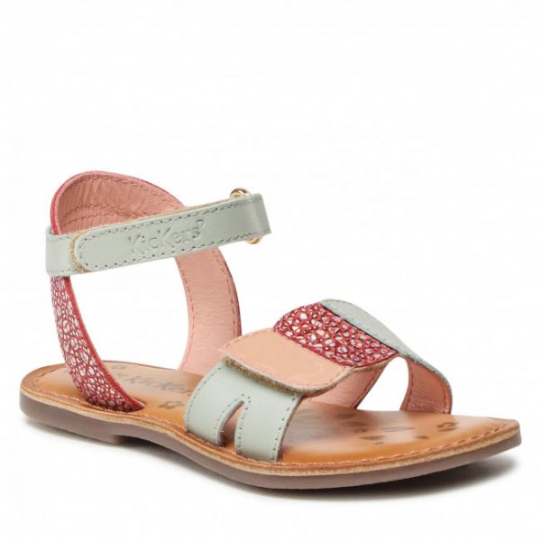 Sandali KICKERS - Disdana 894841-30 M Vert Clair Rose 62 Sandali KICKERS - Disdana 894841-30 M Vert Clair Rose 62